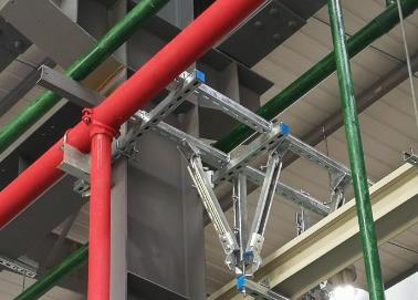 甘泉该抗震支架的整体式支吊架结构协调性好